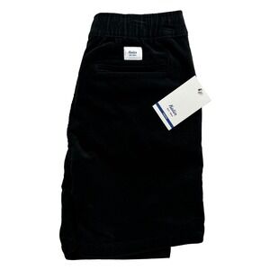 Katin Boys Kord Patio Short Black Corduroy Elastic Waist Size small 8